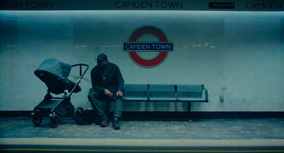 Skepta Reflects In an Underground Station In the Music Video for 'Bullet From a Gun'