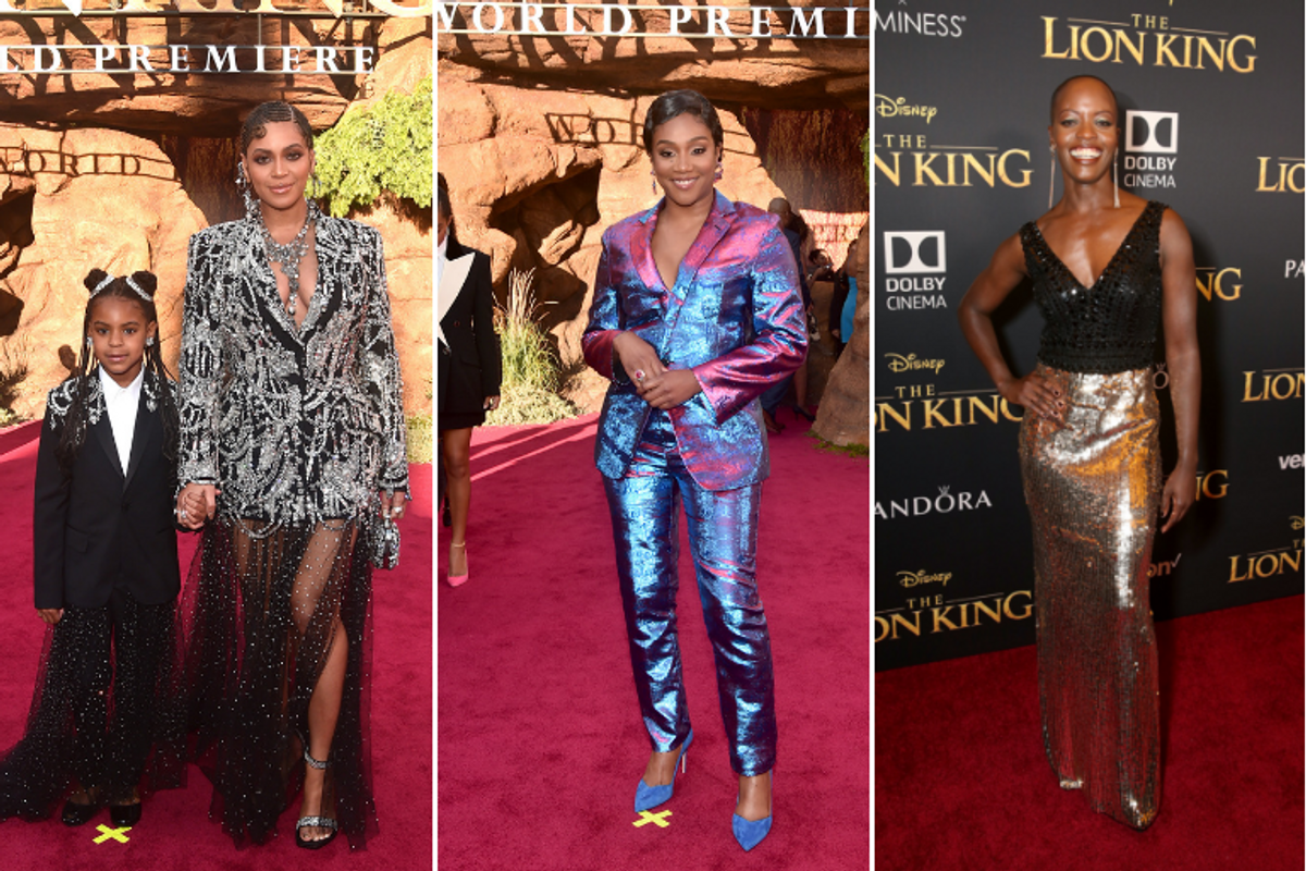 Beyoncé, Tiffany Haddish, Florence Kasumba & More Shine at 'The Lion King' World Premiere