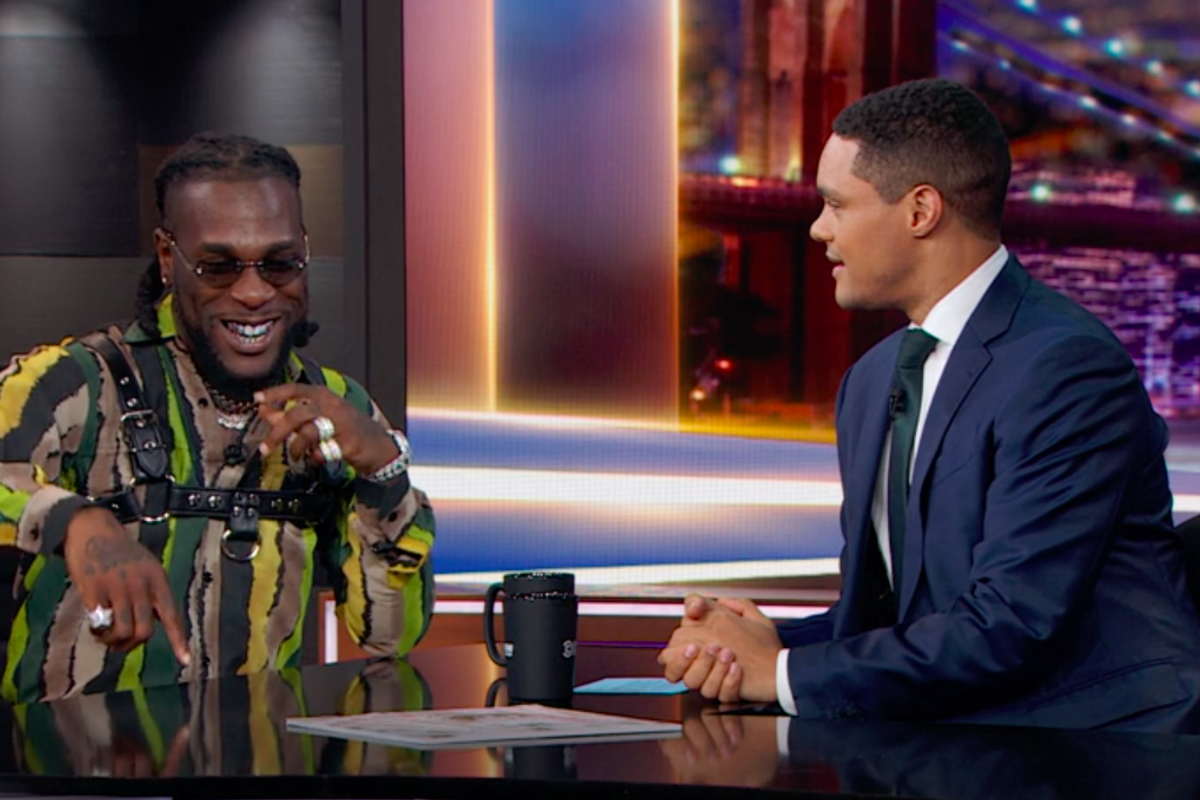 Burna Boy Talks 'African Giant,' Performs 'Ye' & 'Anybody' on 'The Daily Show With Trevor Noah'