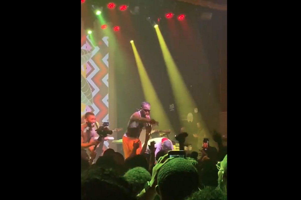 Burna Boy Returned a Fan His Ticket Money Because He Wasn't Live Enough