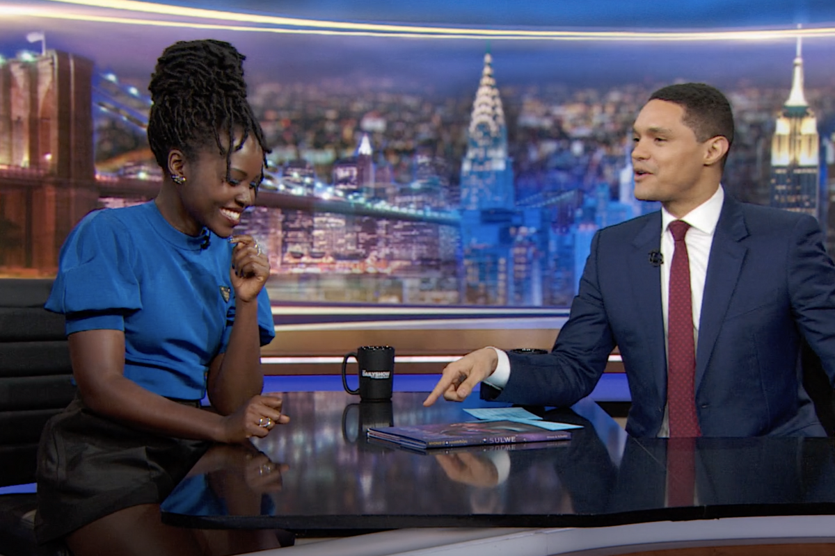 Watch Lupita Nyong'o's Interview on 'The Daily Show With Trevor Noah'