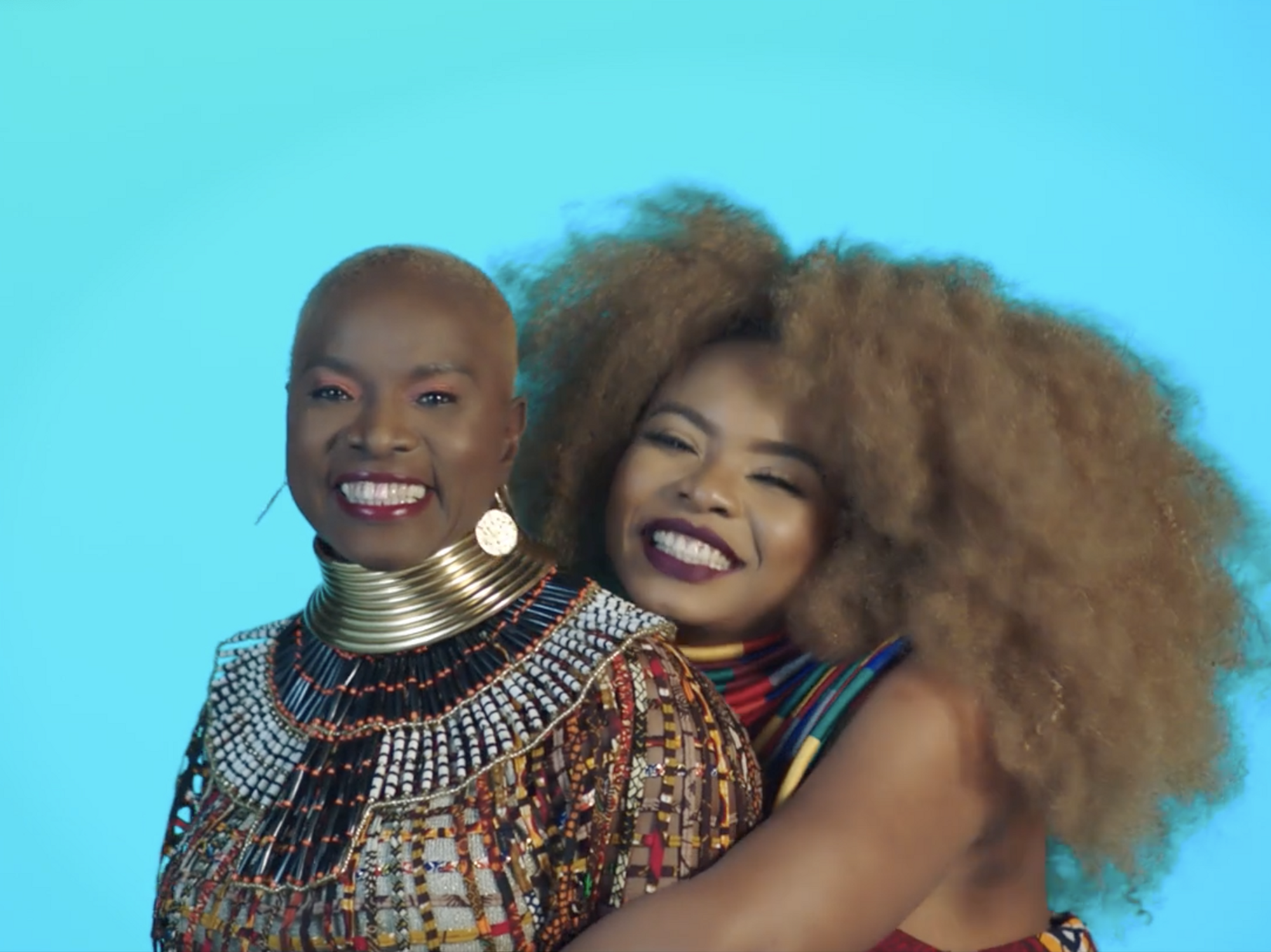 Angelique Kidjo Joins Yemi Alade In the Vibrant Music Video for 'Shekere'