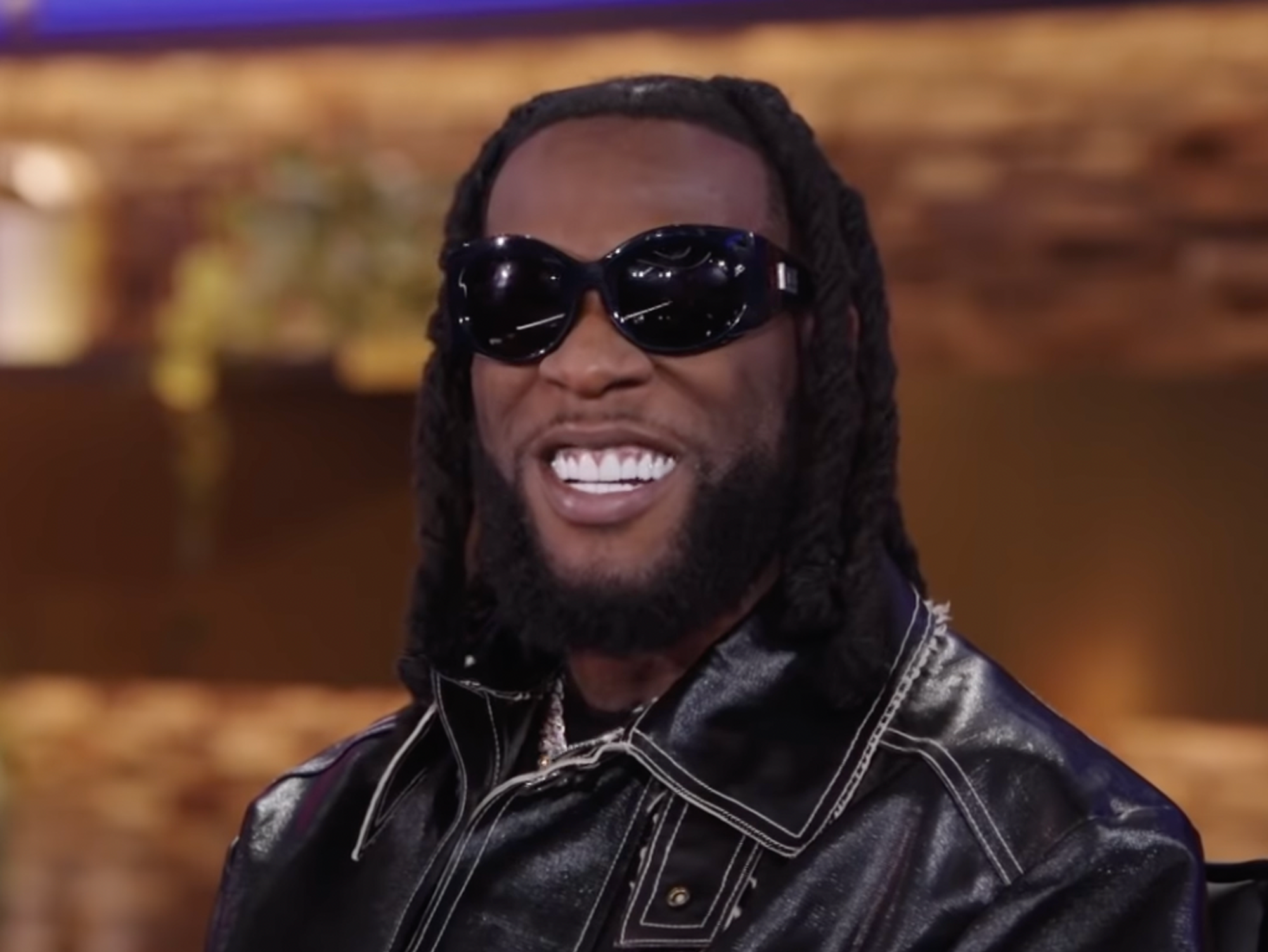 Watch: Burna Boy Chats To Trevor Noah About Being The First Nigerian To Sell Out MSG