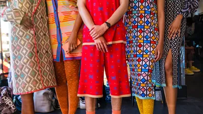 An image of models wearing various designs by MaXhosa