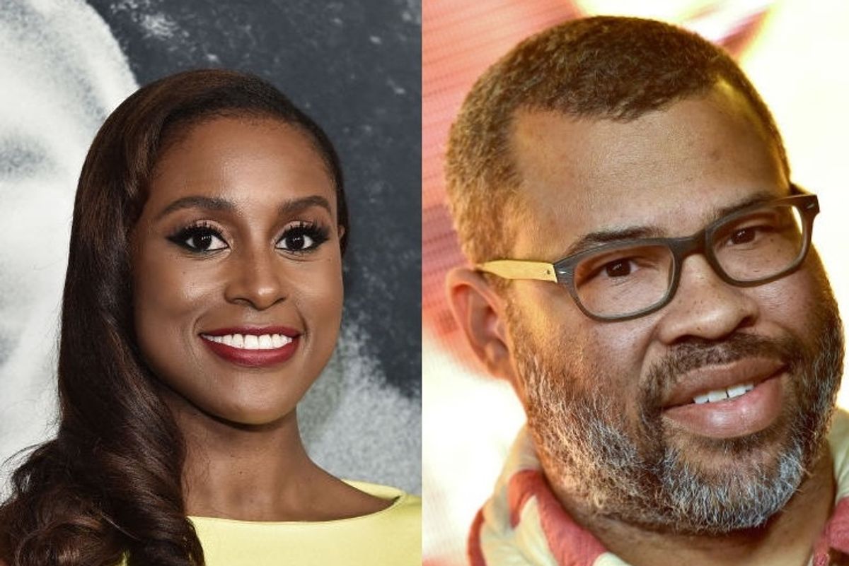 ​Issa Rae and Jordan Peele pictured above. 