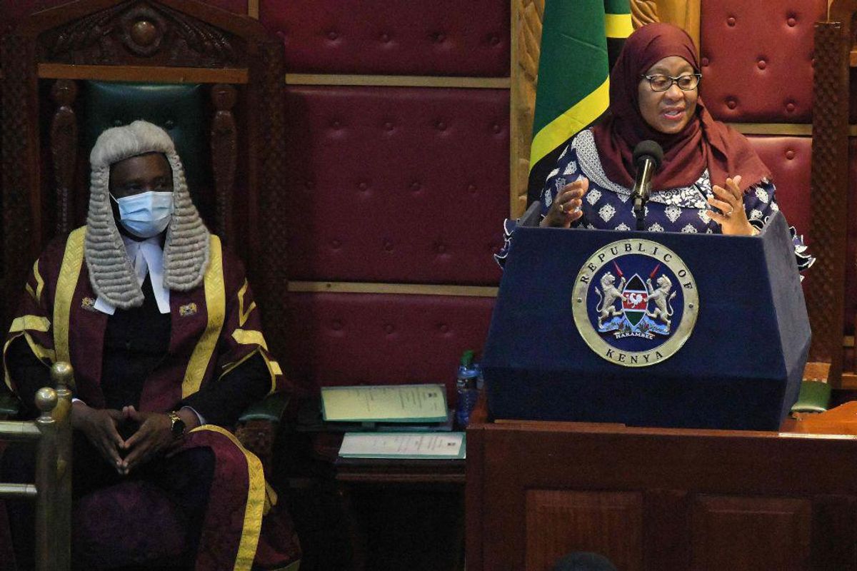 Tanzanian President Samia Suluhu Hassan Makes Amends With Kenya