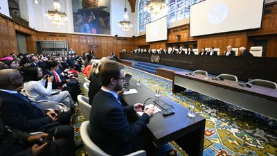 Parties in court as the International Court of Justice (ICJ) prepares to rule on Gaza genocide case against Israel made by South Africa.
