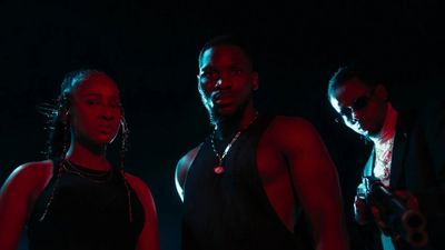 Adesua Etomi-Wellington, Tobi Bakre, and Chike Osebuka starring in Prime Video’s Gangs of Lagos (2023)