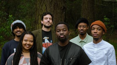 A photo of South African jazz group, Kujenga.