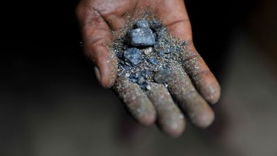 Coltan from the rich deposits of Masisia territory in North Kivu, DRC.