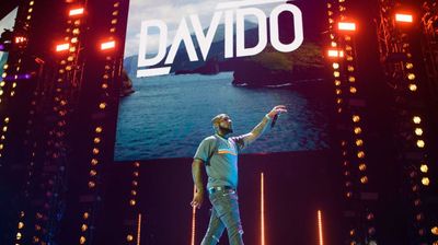 Davido performing at BBC 1Xtra Live, at the O2 Arena in London. 