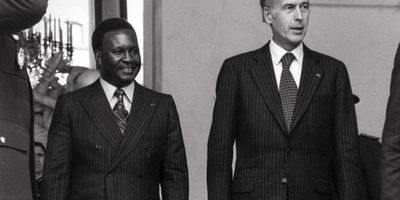 ​Former President Jacques Joaquim Yhombi-Opango pictured above (left). 