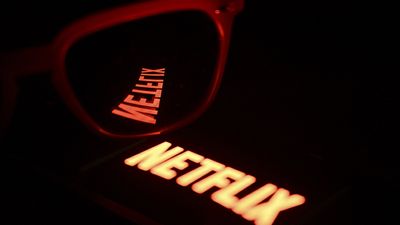 In this photo illustration, the logo of 'Netflix' is displayed on a screen in Ankara, Turkiye on July 19, 2023. 