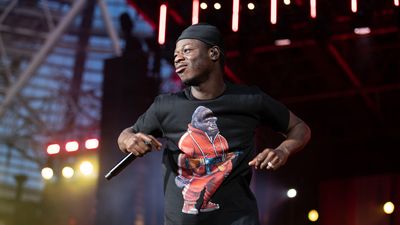 J Hus performs at London Stadium on June 03, 2023 in London, England.
