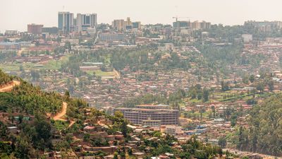 Kigali, with a population of 1.2 million, is the capital and largest city of Rwanda. 