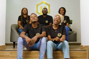 The five selected individuals of a ‘Future Five’ edition pose together 