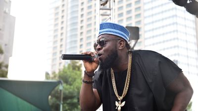 Recording artist Timaya performs onstage at 2015 Passport Experience Festival at Centennial Olympic Park on July 19, 2015 in Atlanta, Georgia. 