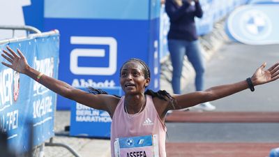 The 48th BMW Berlin Marathon held in Berlin, Germany on September 25, 2022.Ethiopian athlete Tigist Assefa came first with a time of 2.15.37. 