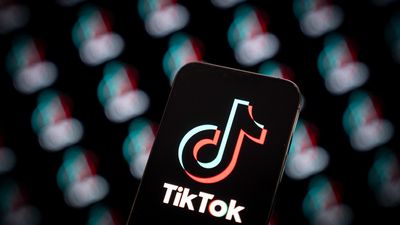 ​The TikTok logo is seen on a mobile device in this illustration photo in Warsaw, Poland on 14 July, 2023.