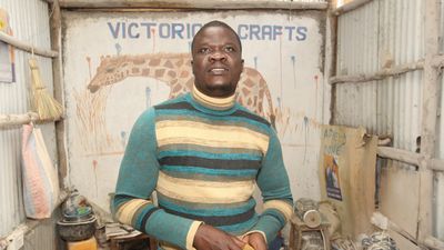 Founder of the Victorious Crafts Jack Nyawanga