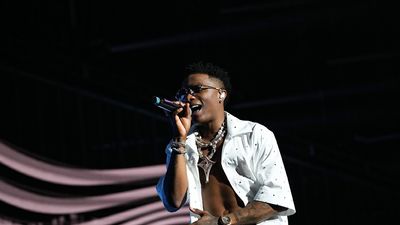 Wizkid performs onstage during day 3 of the 2023 ESSENCE Festival Of Culture™ at Caesars Superdome on July 02, 2023 in New Orleans, Louisiana. 