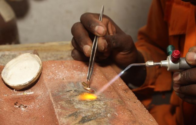 making jewelry