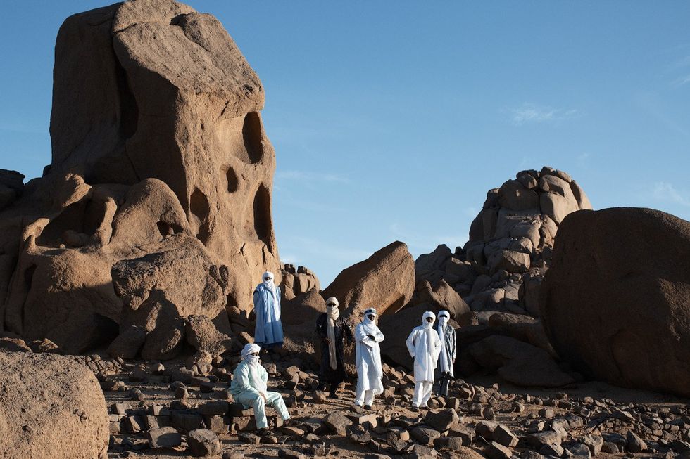 Malian desert blues band Tinariwen.