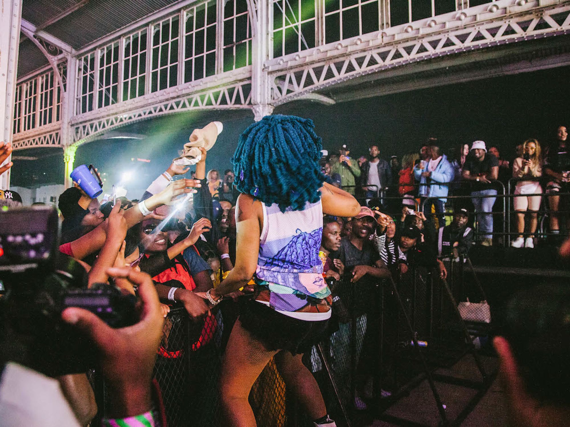 Moonchild Sanelly performs at Cotton Fest in 2019.  