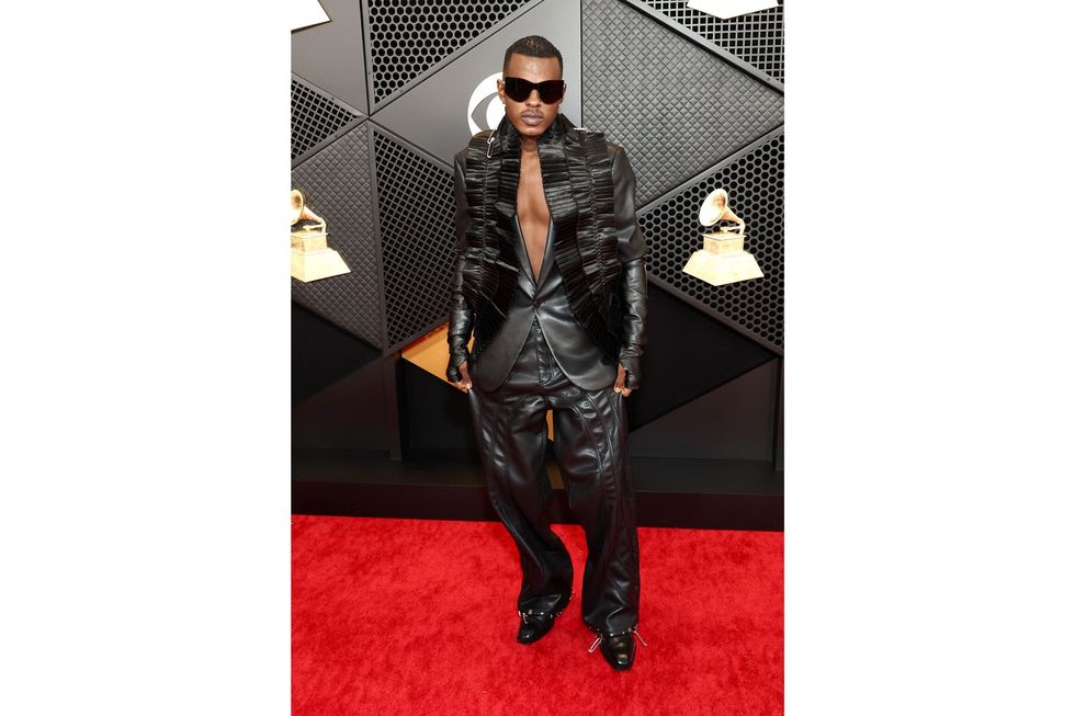 Musa Keys attends the 66th GRAMMY Awards at Crypto.com Arena on February 04, 2024 in Los Angeles, California.