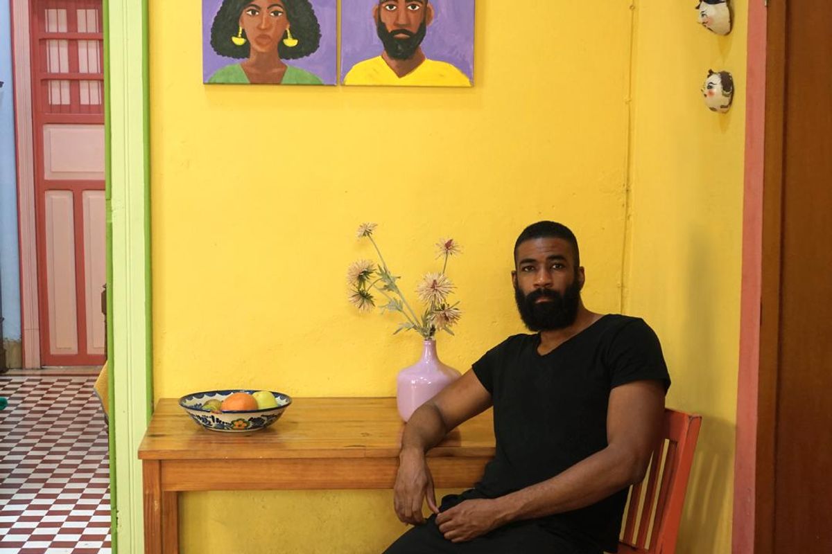 Spotlight: Jamal Ademola's Exploration Of Self-Identity Through Mixed Media