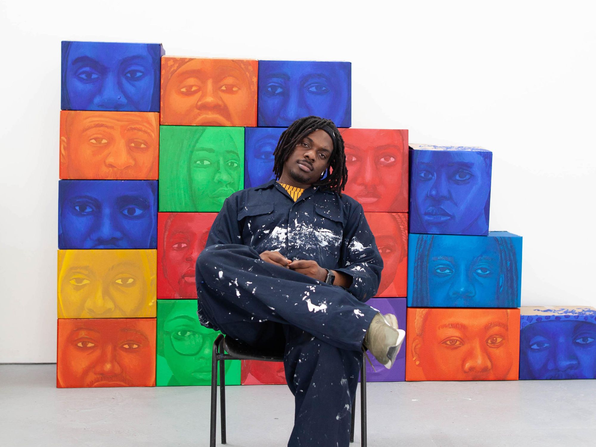Nigerian artist Ken Nwadiogbu present his debut solo exhibition 