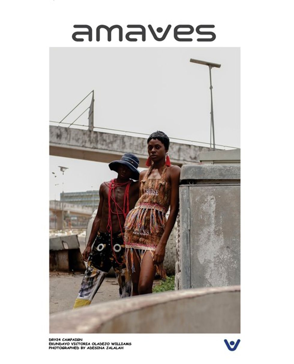 Nigerian fashion brand Amaves.
