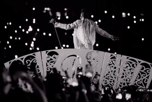Nigerian singer Burna Boy makes history as the first African artist to headline a sold-out U.S stadium at New York's Citi Field on July 8, 2023.