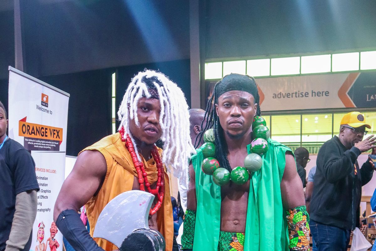 Nigerians cosplaying 