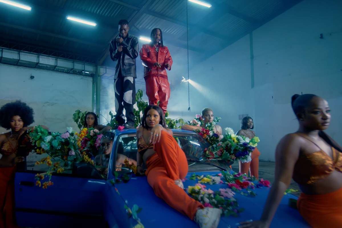 Nigerians Naira Marley and Zinoleesky jam out to their new single 'O Dun'