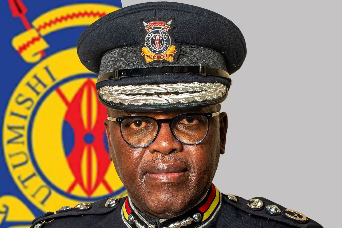 Official portrait of Kenyan Deputy Inspector General of Police Eliud Lagat
