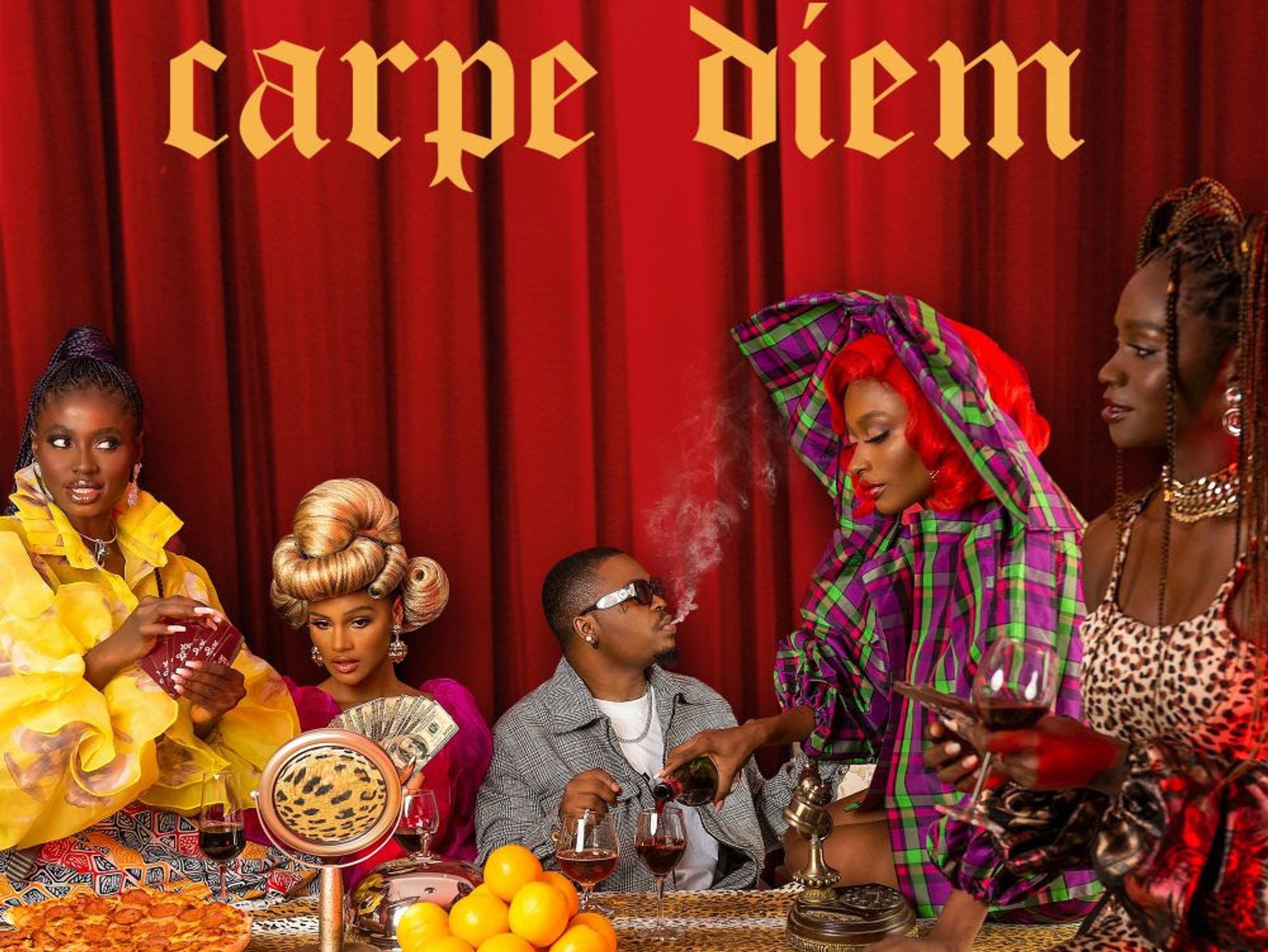 ​Olamide Carpe Diem album cover.