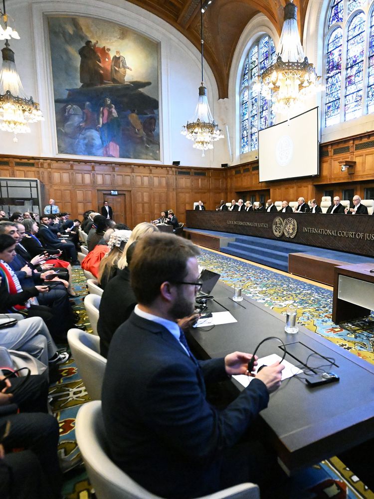 Parties in court as the International Court of Justice (ICJ) prepares to rule on Gaza genocide case against Israel made by South Africa.