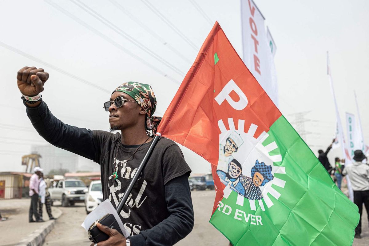 Peter Obi supporter in Nigeria 
