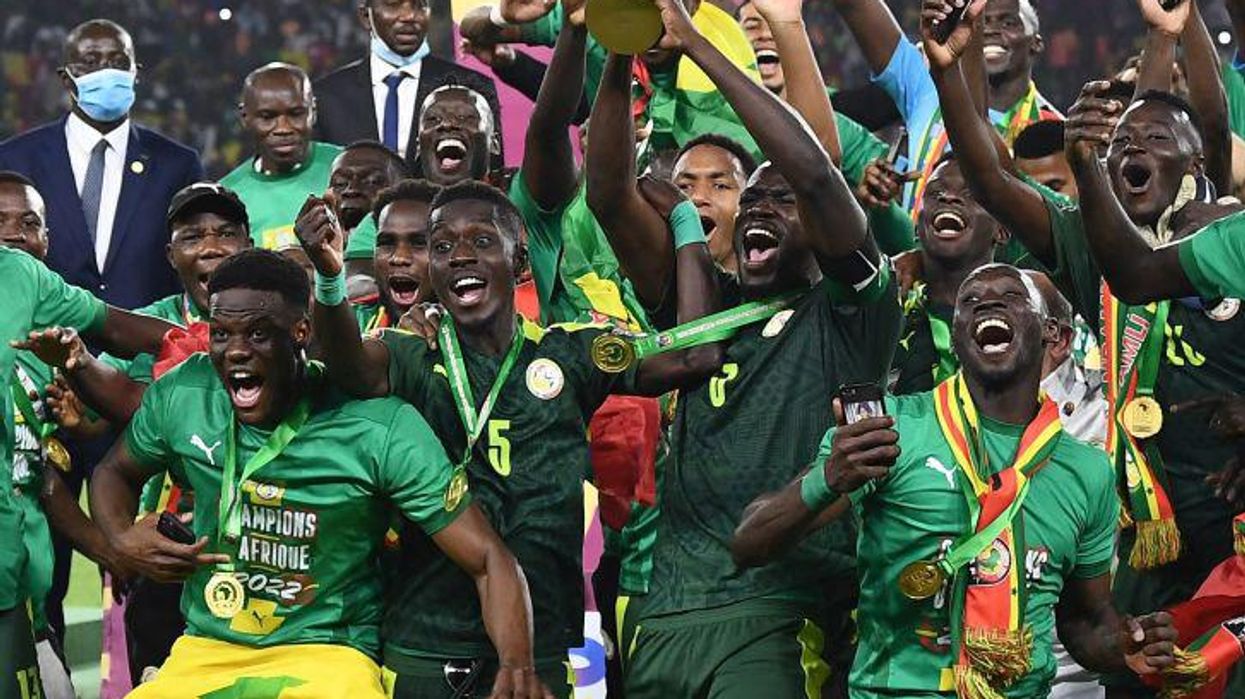 <div>Watch As Crowds Celebrate Senegal's Historic AFCON 2021 Win</div>