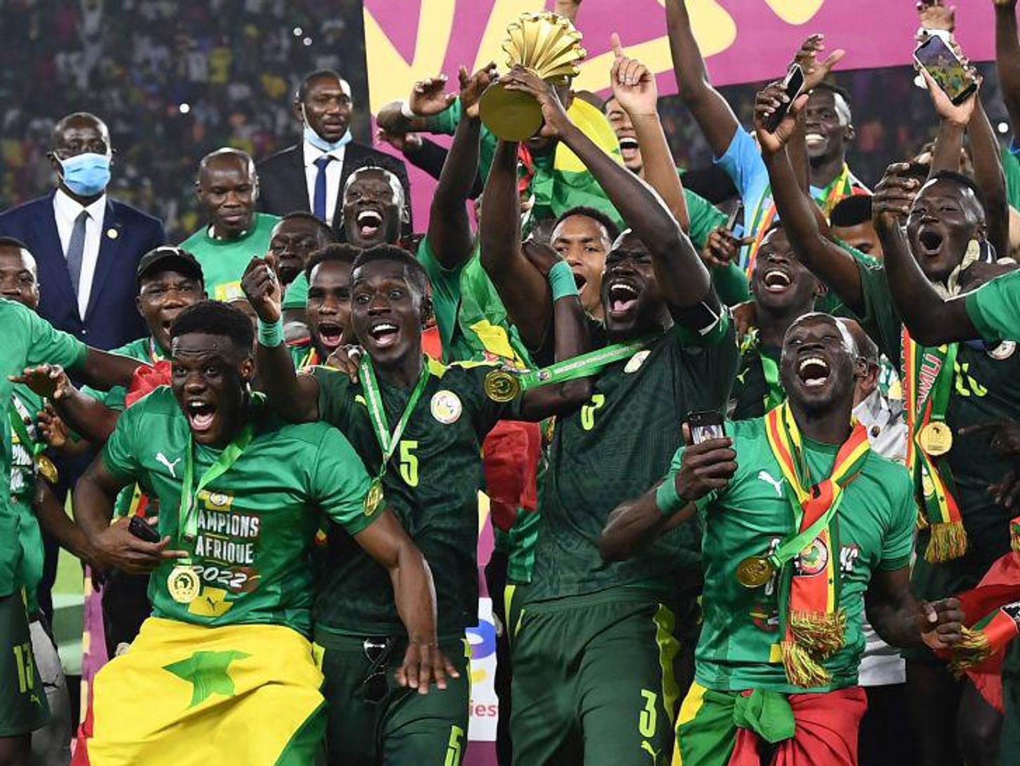 Pictured: Senegal Are Named AFCON 2021 Champions 