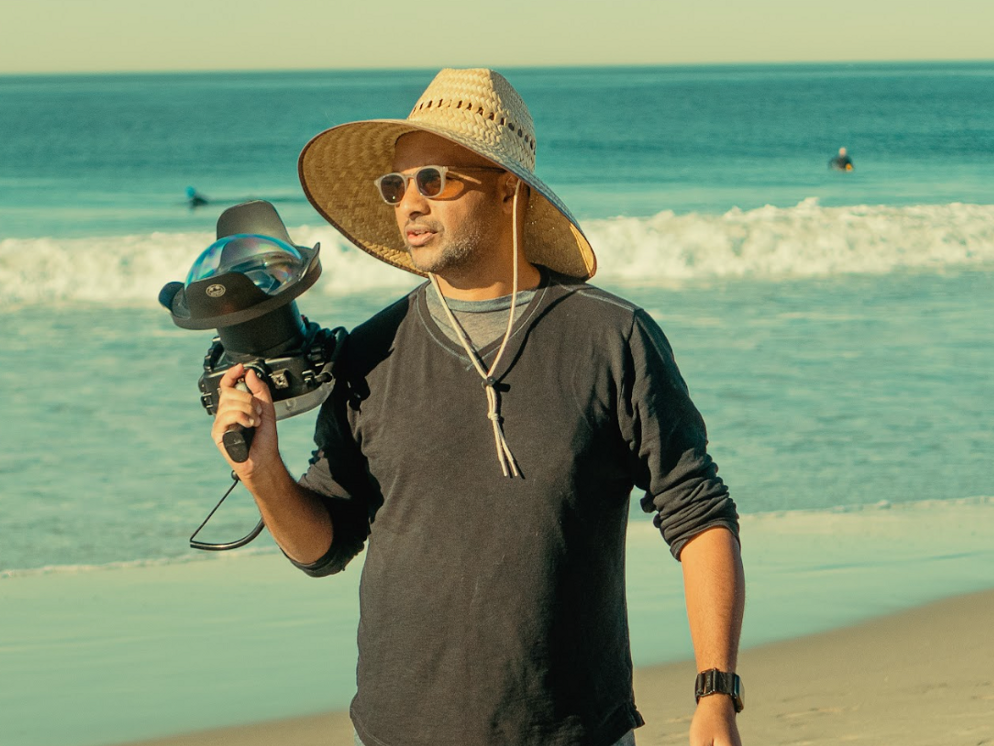 Pictured: Wade In The Water director David Mesfin 