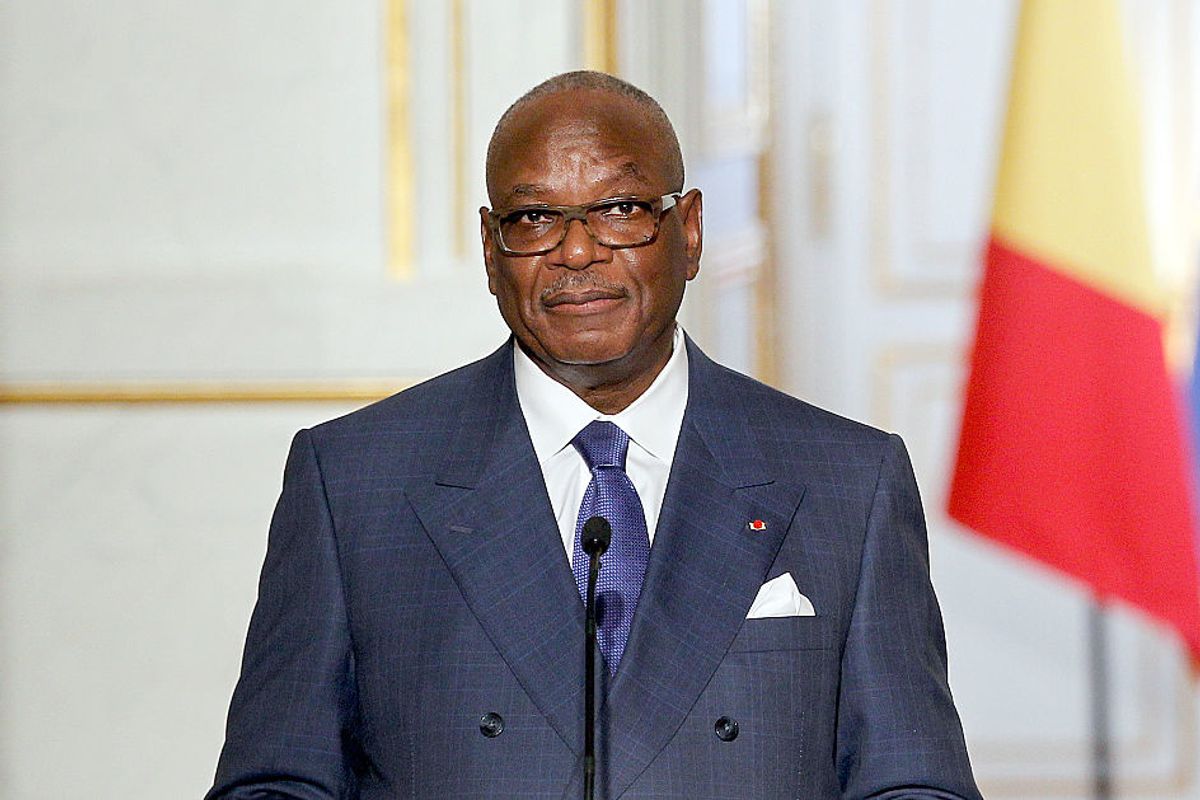 President Ibrahim Boubacar Keita pictured above. 
