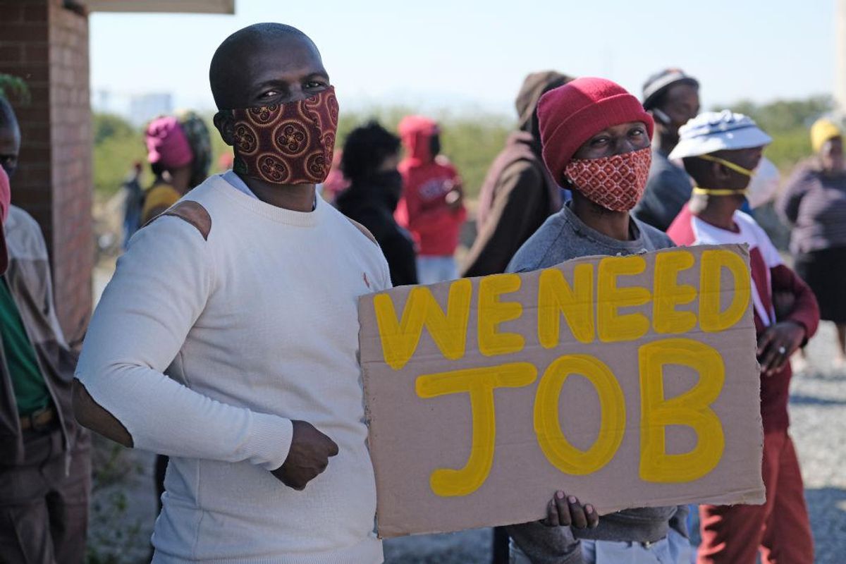 South Africa's Unemployment Rate at a Record High