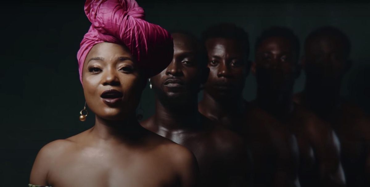 Scene from EDEM's 'Favour' feat. Efya & Sarkodie