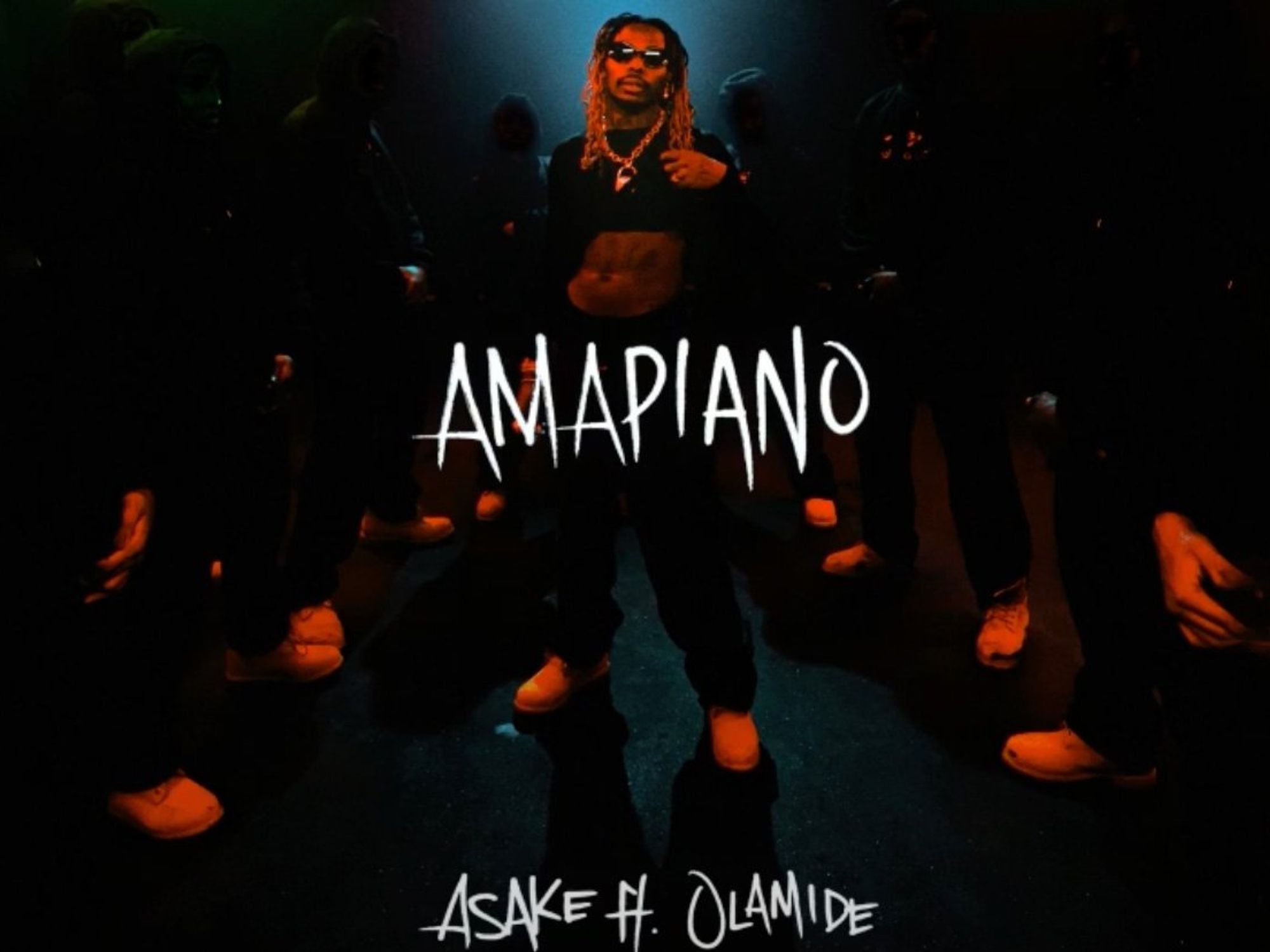 ​Screengrab from "Amapiano" by Asake and Olamide.