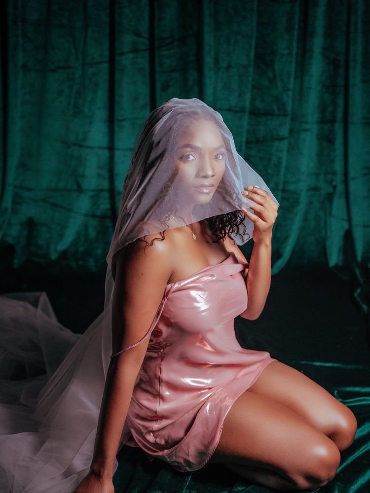  Simi in a promotional photo for her new single All I Want