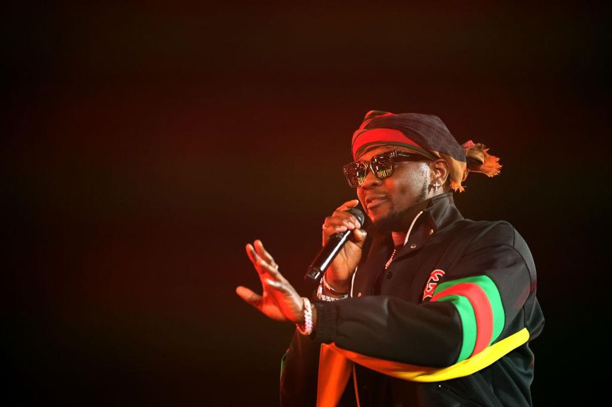 Kizz Daniel Performs At The FIFA World Cup