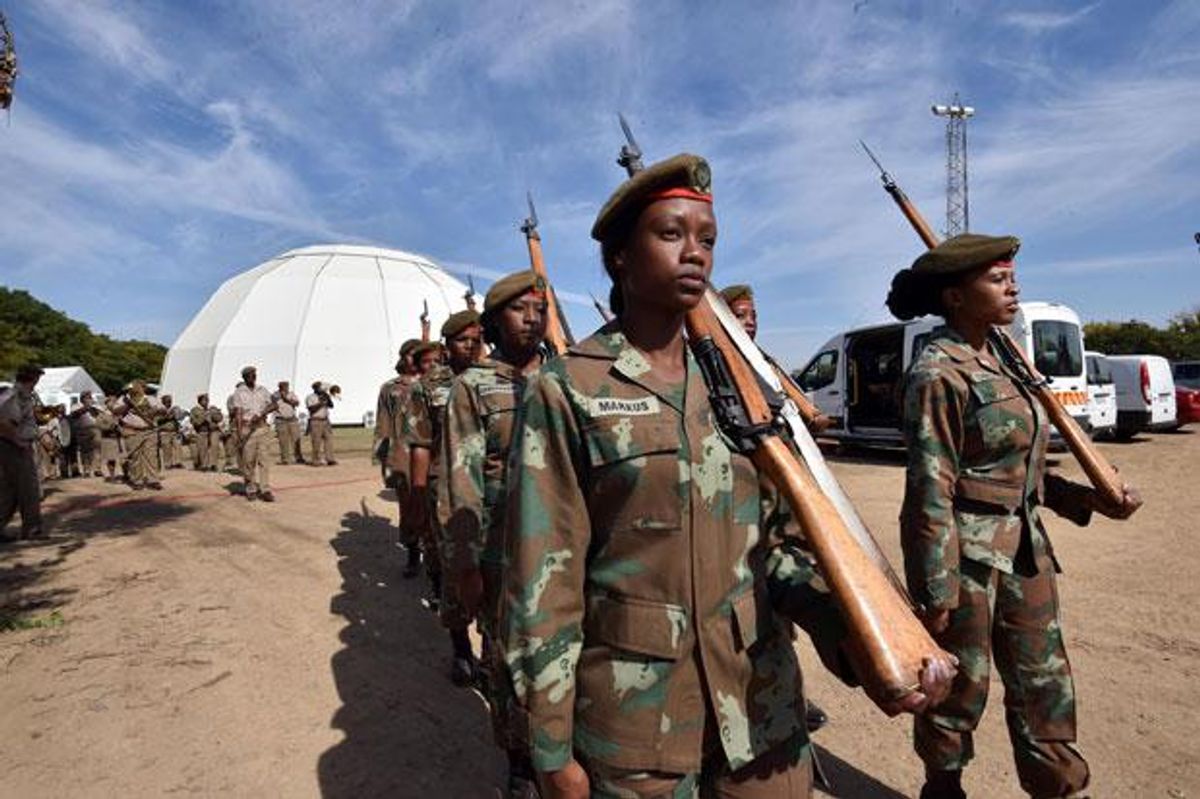 South African National Defence Force - OkayAfrica