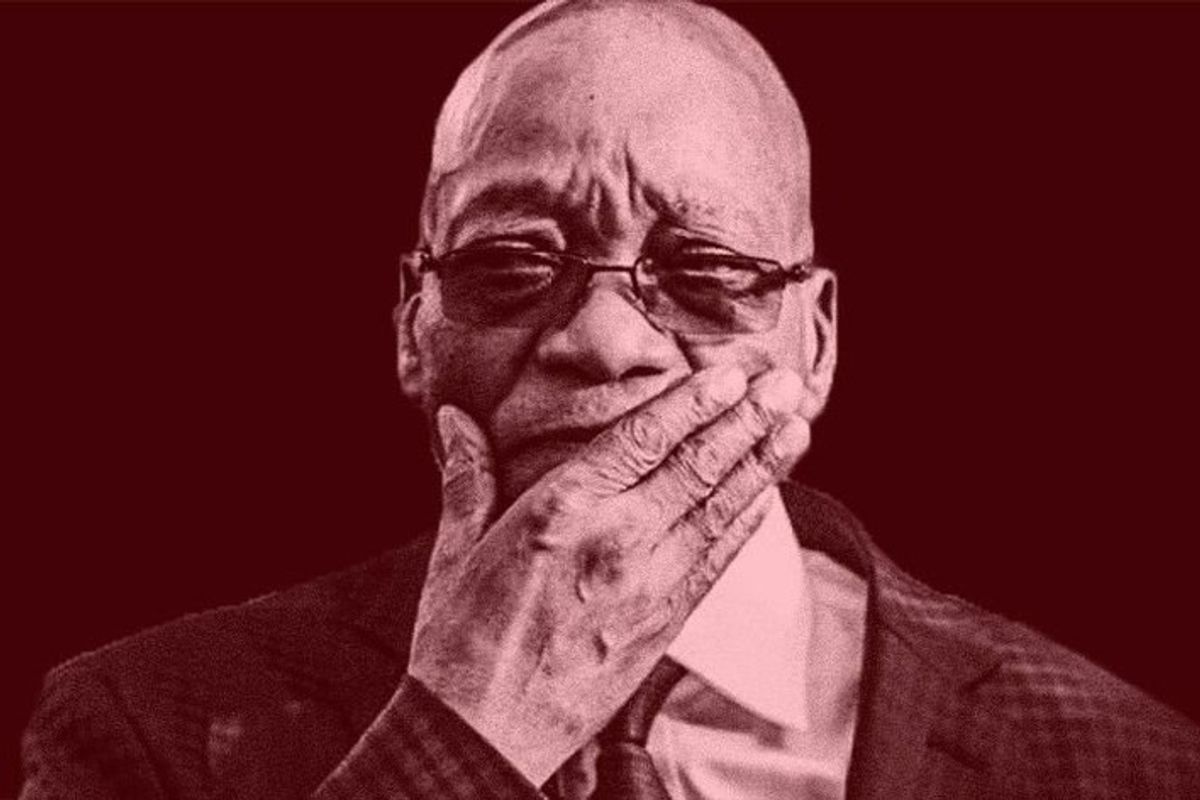 South African president Jacob Zuma ANC